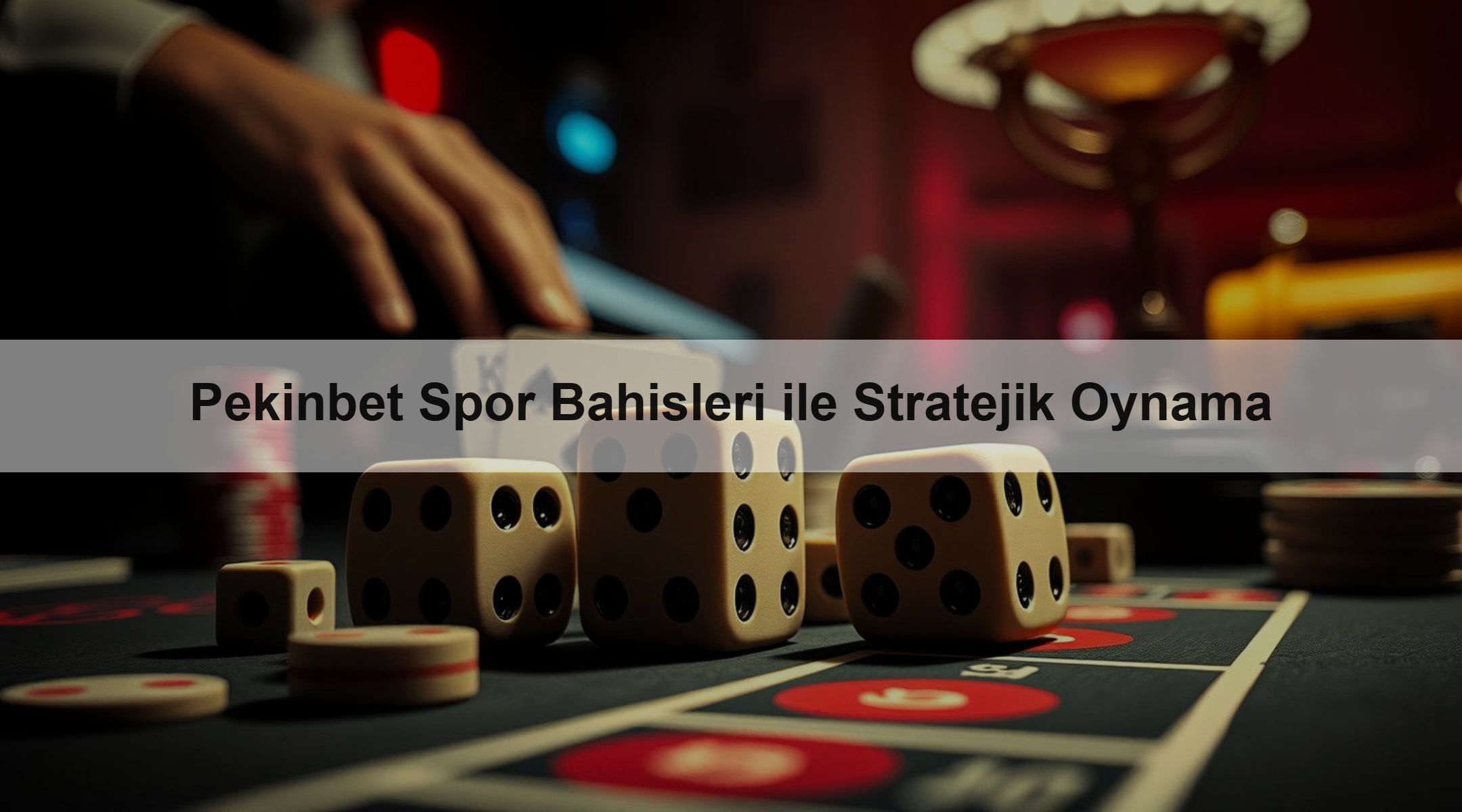 Pekinbet Spor Bahisleri ile Stratejik Oynama 1 Pekinbet Spor Bahisleri ile Stratejik Oynama